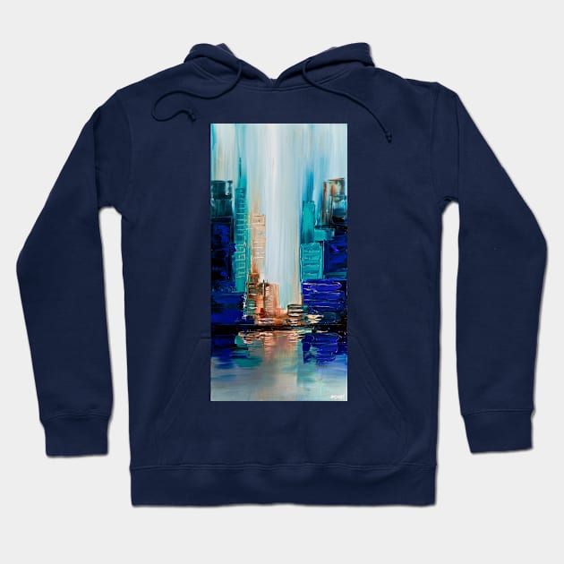 City Lights Hoodie by osnattzadok